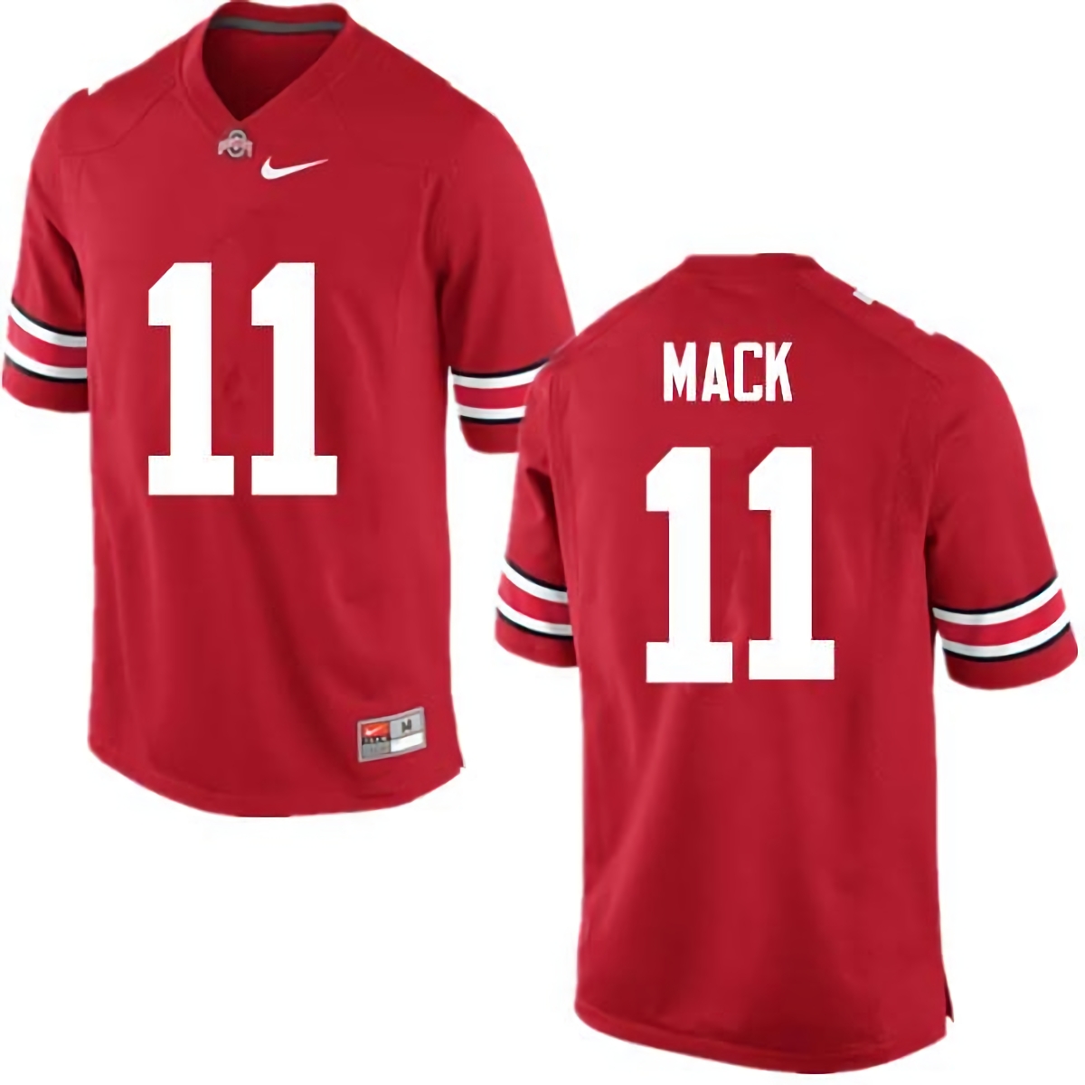 Austin Mack Ohio State Buckeyes Men's NCAA #11 Nike Red College Stitched Football Jersey ERL5256KM